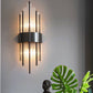Luxury Glass Wall Light | Brass Metal Sconce