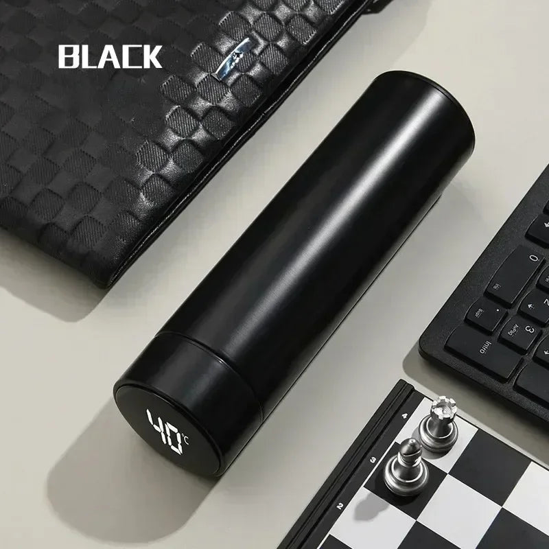 Insulated Thermal Water Bottle | Digital Temp Display 500ML