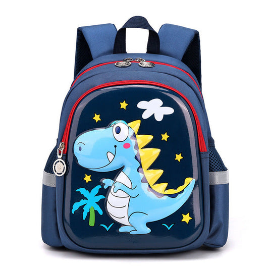 Fun Dino Backpack For Kids With 3D Design - HappyKidMart