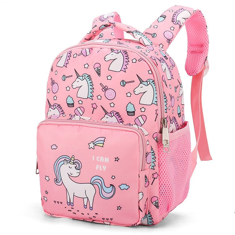 Colorful Girls Unicorn School Backpack - HappyKidMart
