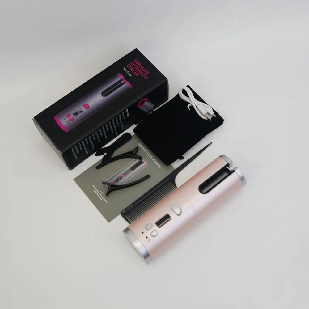 Easy Use Cordless Hair Curling Iron
