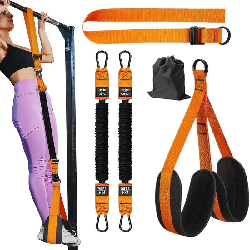 Resistance Workout Bands | Heavy Duty Fitness Helper - HappyKidMart