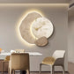 Rustic Wooden Round Wall Clock - HappyKidMart