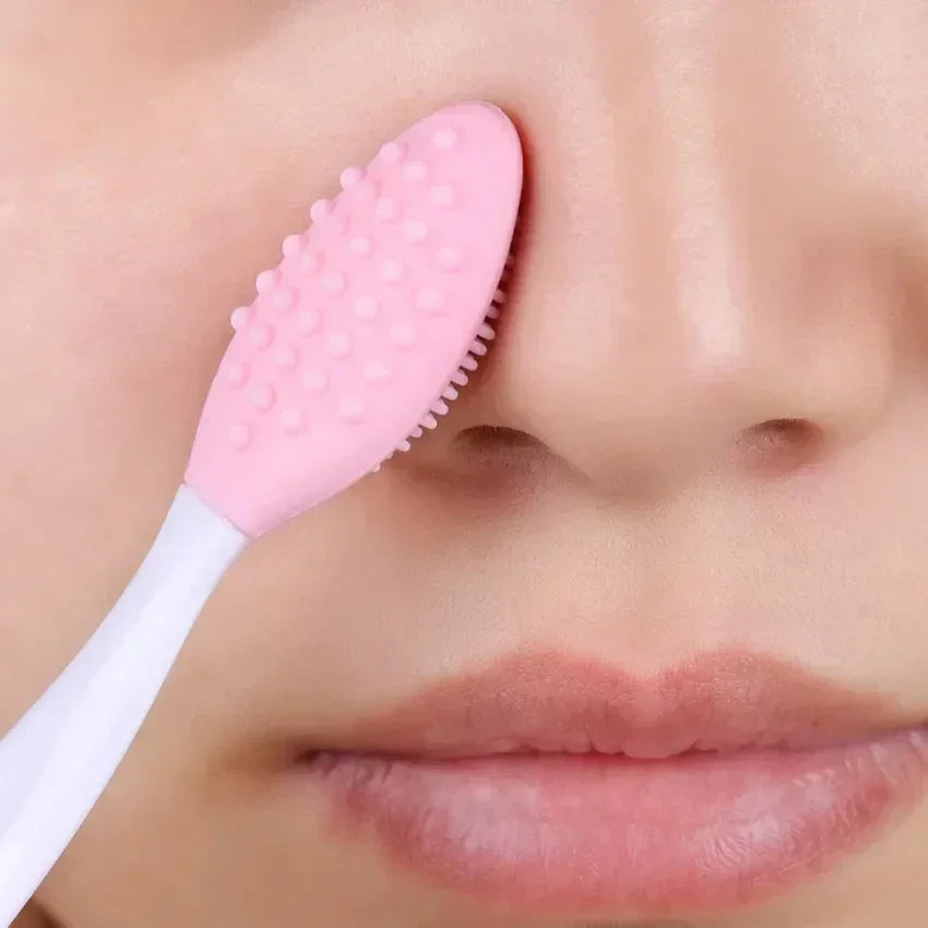 Soft Face Cleaning Brush | Gentle Skin Exfoliator - HappyKidMart