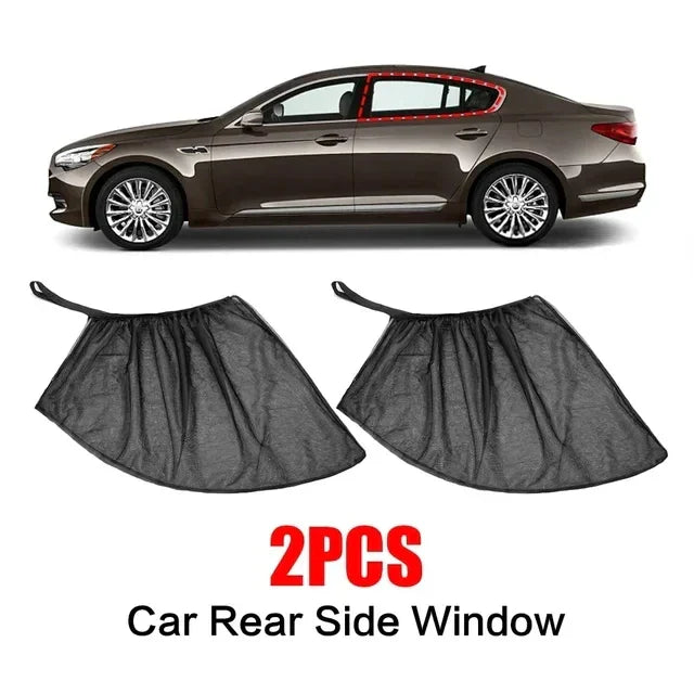 Sunscreen Car Window Visor | UV Block Mesh Shades