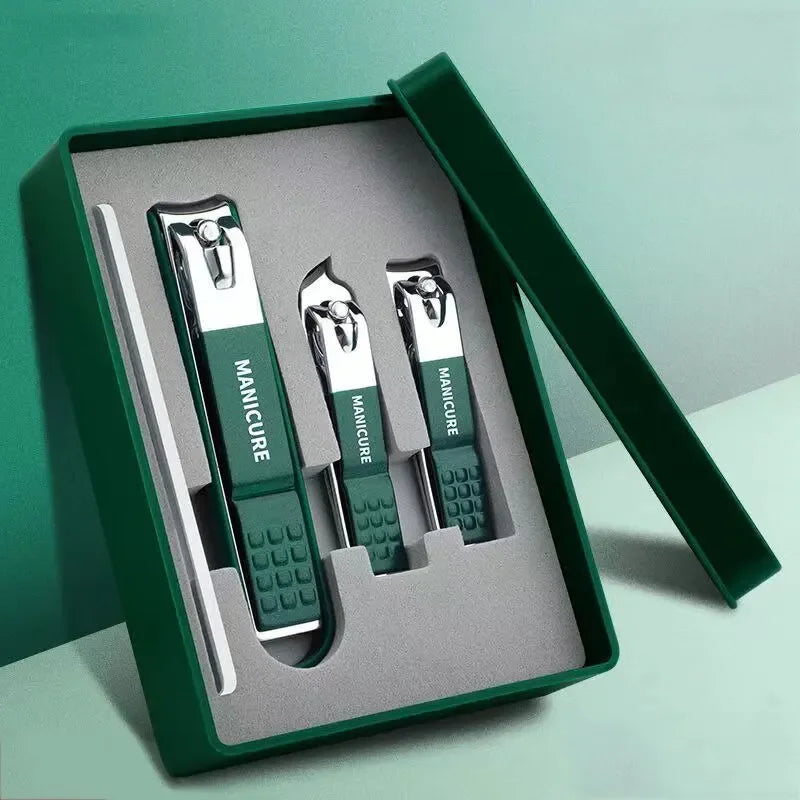 Premium Nail Beauty Kit | Stainless Steel Manicure Tools Set - HappyKidMart