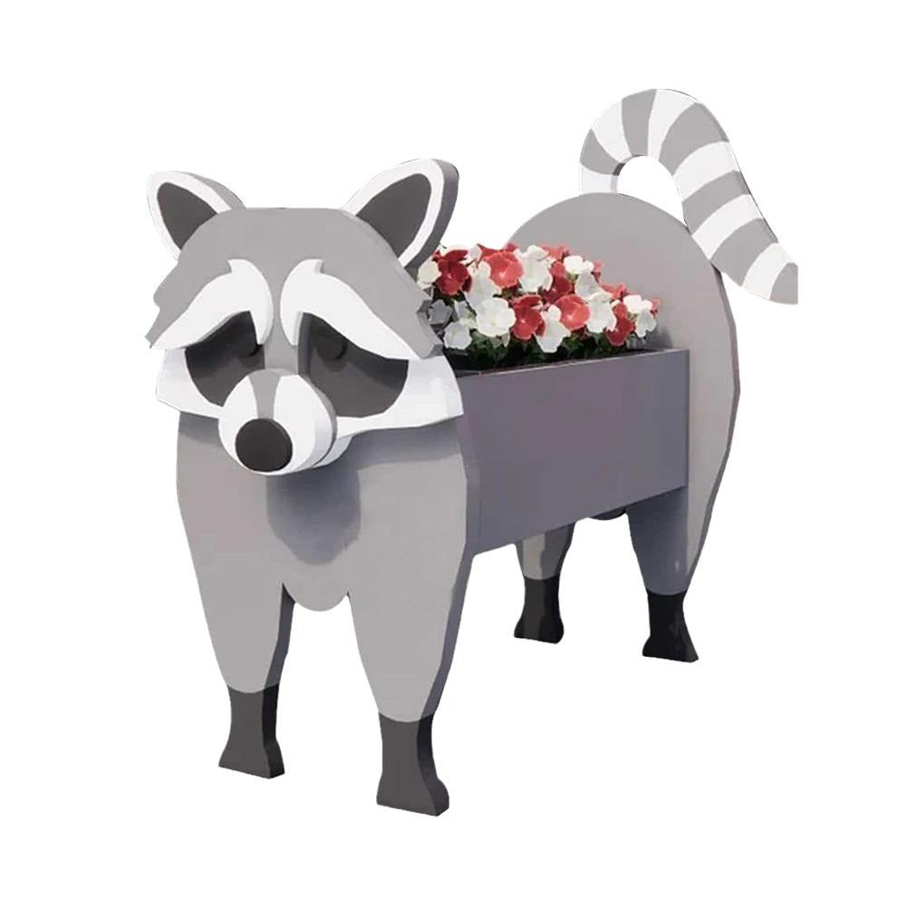 Cute Dog Planter Pot with Flower Container