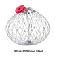 Portable Folding Fishing Net Stainless Steel Mesh