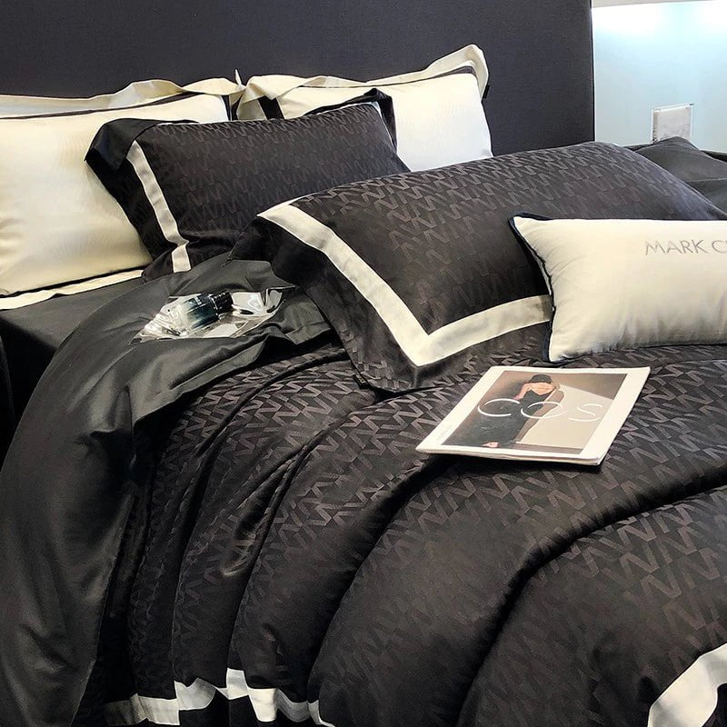 Luxurious Cotton Bedding Set | Classic Personalized Design - HappyKidMart