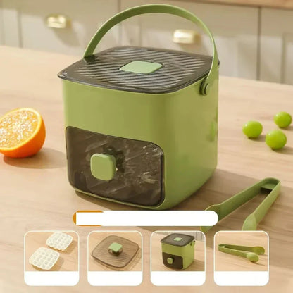 Compact Ice Cube Machine with Insulated Storage