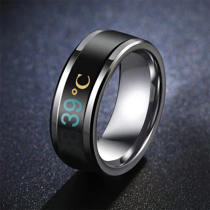 Intelligent Body Temp Tracker Ring - HappyKidMart