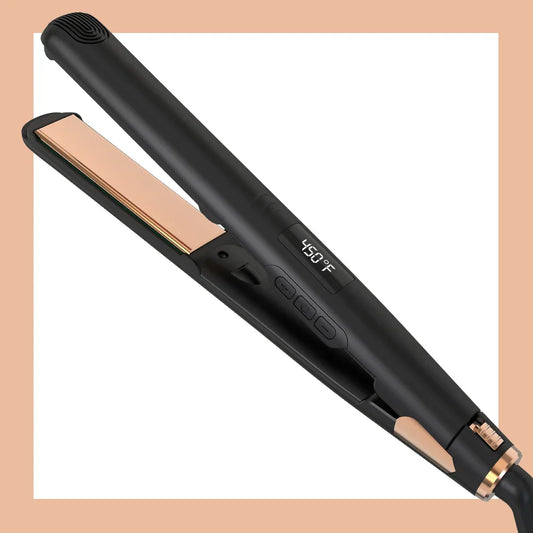 Advanced Ceramic Flat Iron with LCD Screen - HappyKidMart
