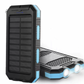Portable Waterproof Solar Charger 500000mAh Dual USB - HappyKidMart