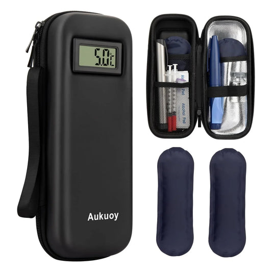 Insulated Medical Travel Kit With Cold Packs - HappyKidMart