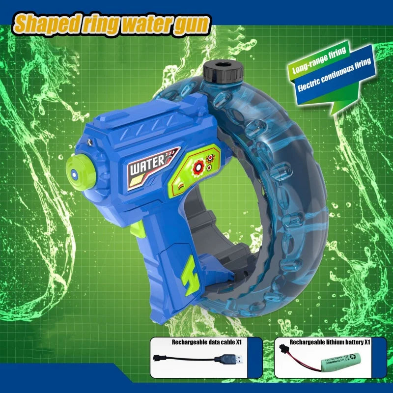 Fun Splash Water Gun with Flashing Wristband