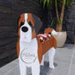 Adorable Dog Figurine Garden Planter
