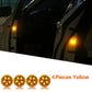 Bright Car Door Warning Light with Motion Sensor