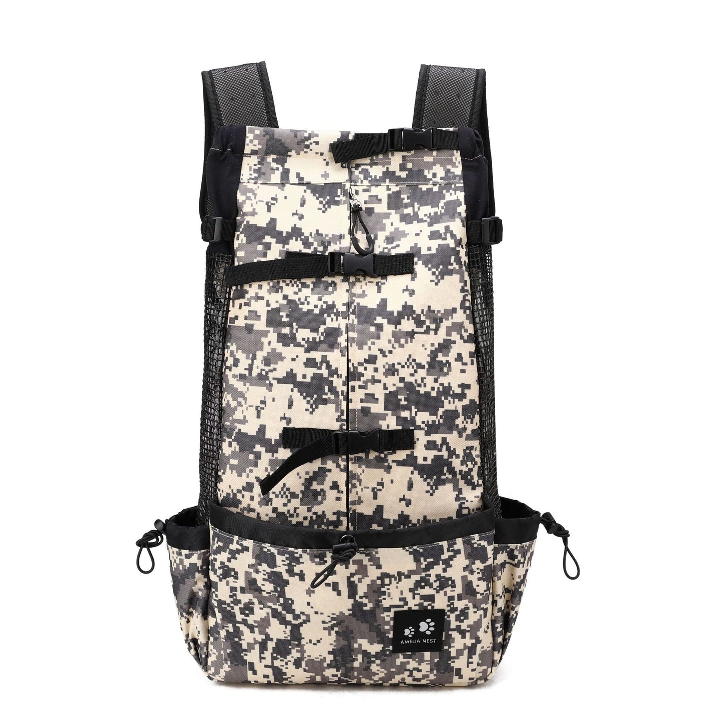 Comfortable Pet Hiking Backpack With Breathable Mesh Panels