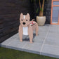 Adorable Dog Figurine Garden Planter
