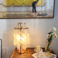 Coastal Mother of Pearl Drop Lamp