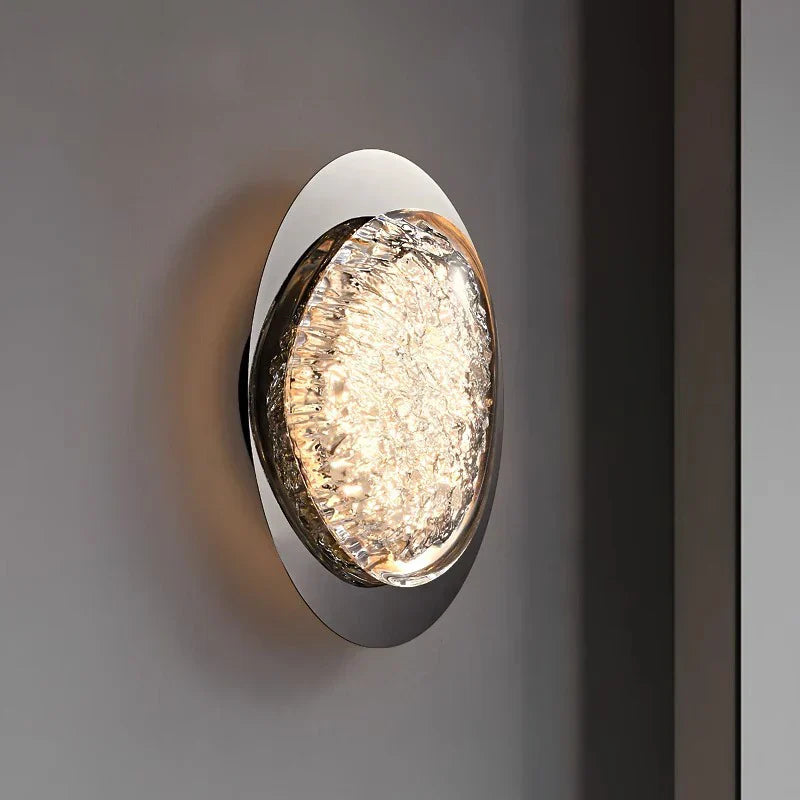 Luxurious Crystal Glass LED Sconce