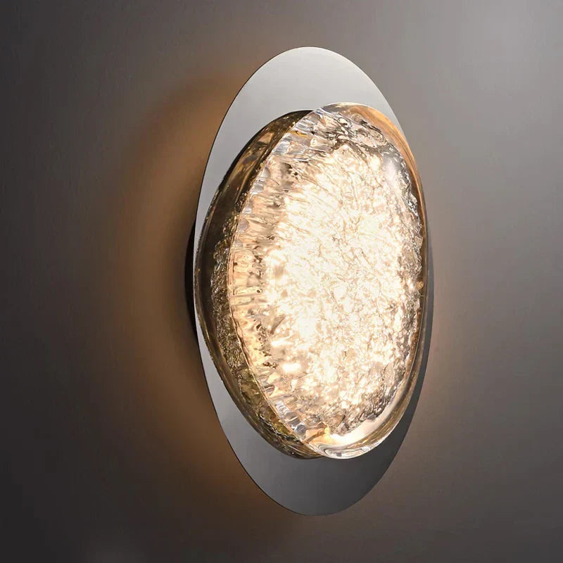 Luxurious Crystal Glass LED Sconce