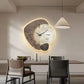 Rustic Wooden Round Wall Clock