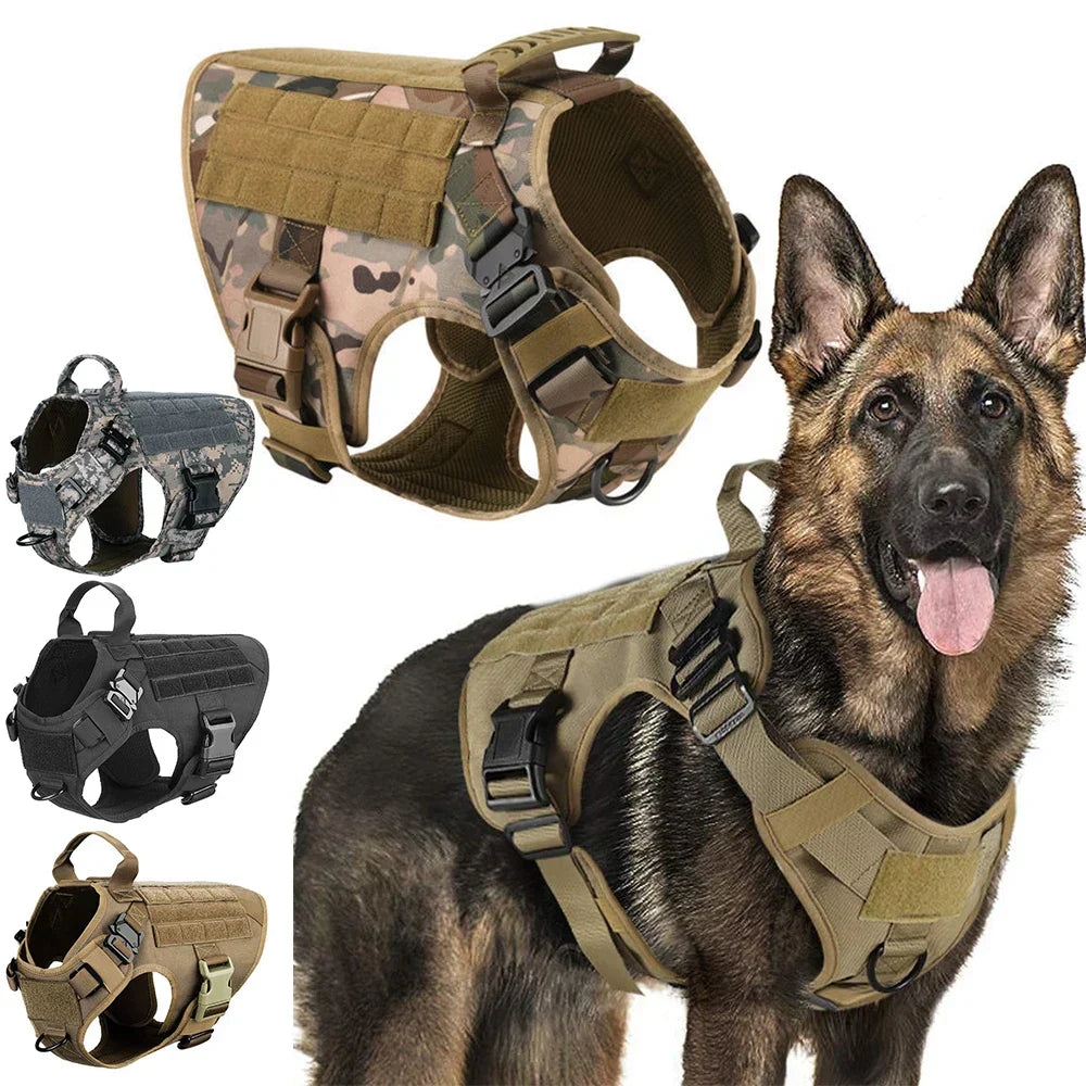 Heavy Duty Dog Vest | Strong Training Harness - HappyKidMart