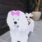 Adorable Dog Figurine Garden Planter