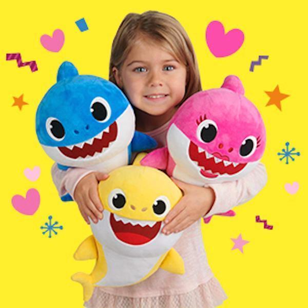 Fun Singing Baby Shark Plush Toy - HappyKidMart