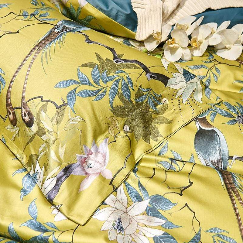 Bright Floral Standard Pillowcase Set - HappyKidMart