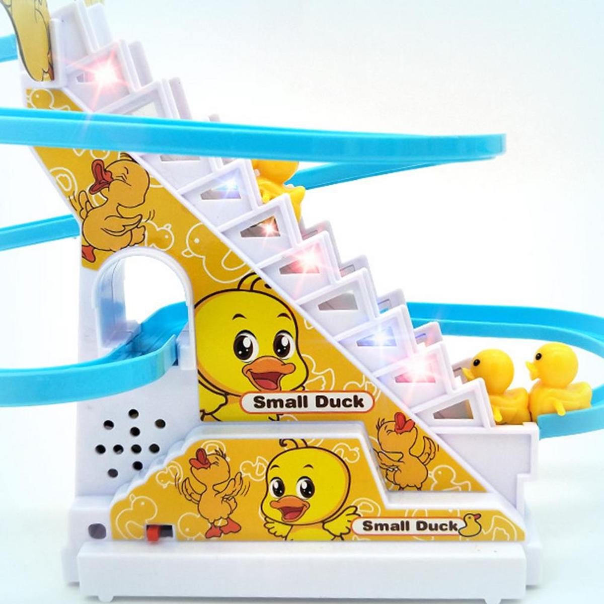 Electric Small Duck Climbing Stairs Kids Toy