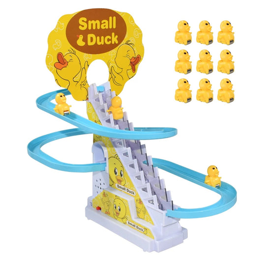 Electric Small Duck Climbing Stairs Kids Toy