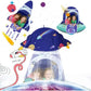 Rocket Spaceship Kids Play Tent