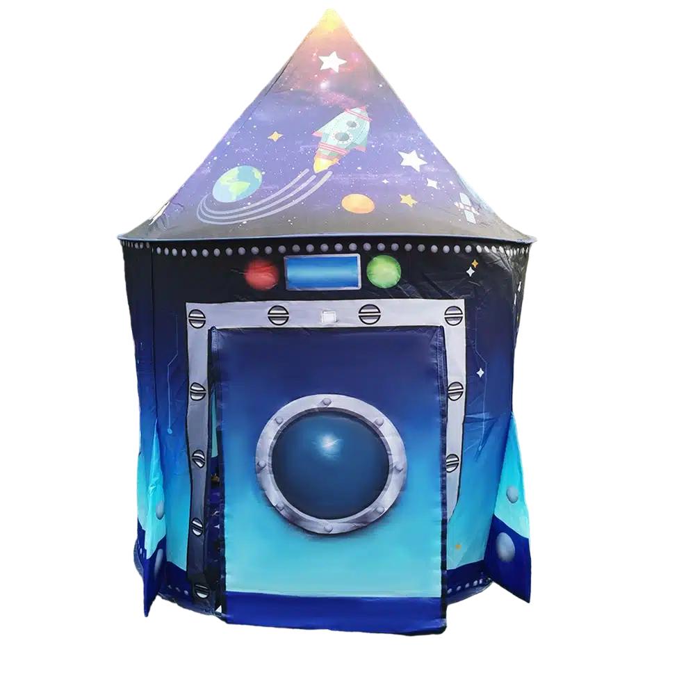 Rocket Spaceship Kids Play Tent