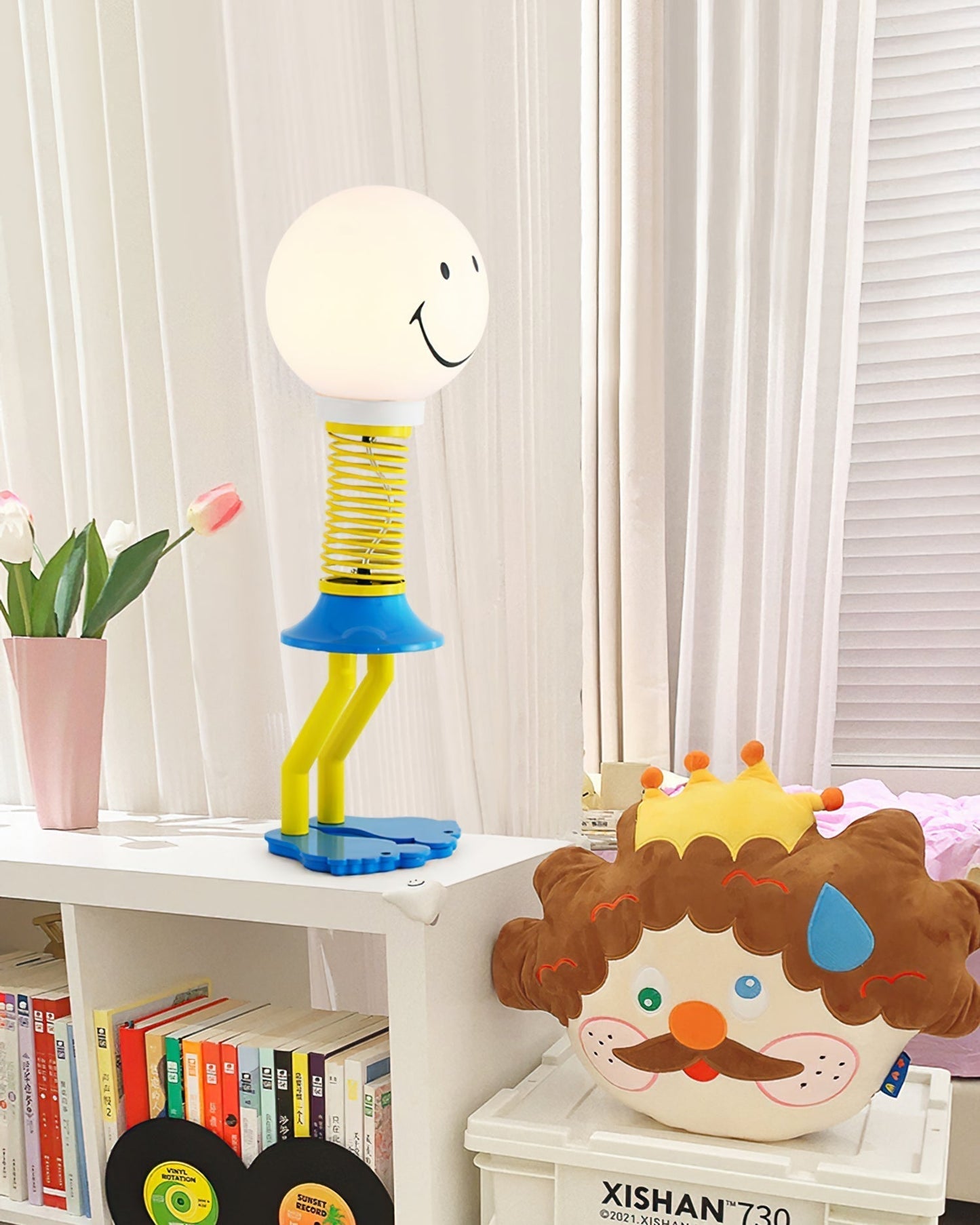 Bright Sunny Table Lamp | Happy Face Design