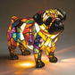 Colorful Glass Pet Lamp Tiffany Inspired Home Decor