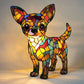 Colorful Glass Pet Lamp Tiffany Inspired Home Decor