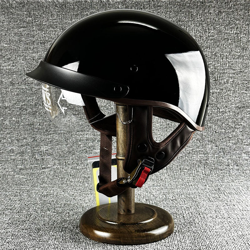 Street Bike Half Face Helmet With Easy Release
