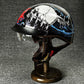 Street Bike Half Face Helmet With Easy Release