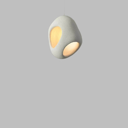 Stylish Pendant Light | White Glass Drop Design