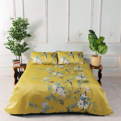 Bright Floral Standard Pillowcase Set