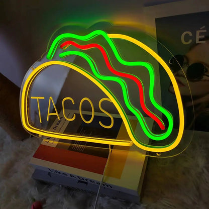 Colorful LED Neon Sign | USB Powered Wall Light