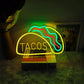 Colorful LED Neon Sign | USB Powered Wall Light - HappyKidMart