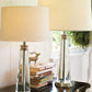 Elegant Glass Table Light | Slim Base Design