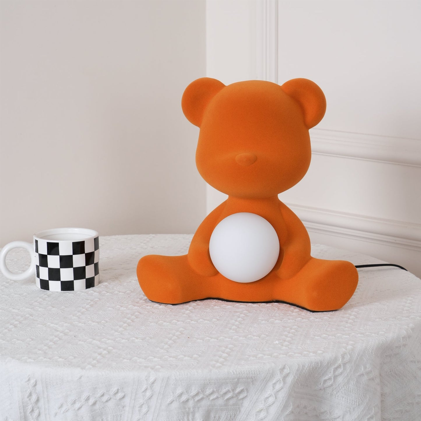 Plush Bear Desk Lamp | Warm Velvet LED Table Light