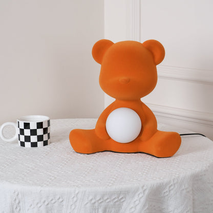Plush Bear Desk Lamp | Warm Velvet LED Table Light