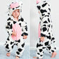 Cozy Kids Onesie Animal Print Super Soft Fleece