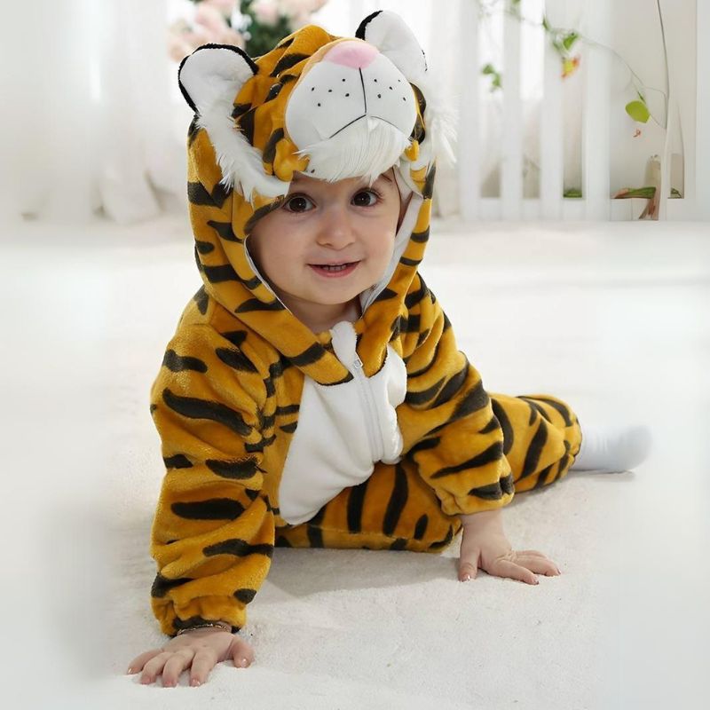 Cozy Kids Onesie Animal Print Super Soft Fleece