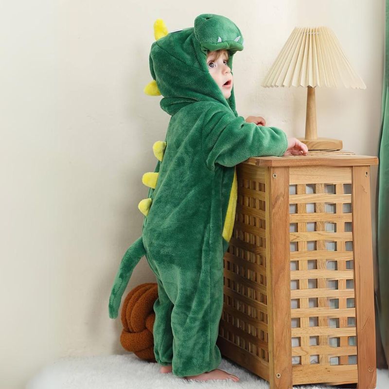 Cozy Kids Onesie Animal Print Super Soft Fleece